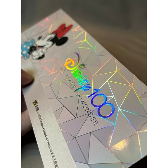 Minnie Mouse Disney100 Kakawow refractor Ticket Jumbo Card Limited Edition #421 - Picture 4 of 5